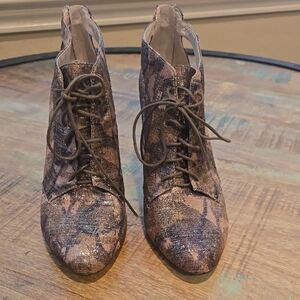 Louise et Cie Multicolor Lace-Up Boots